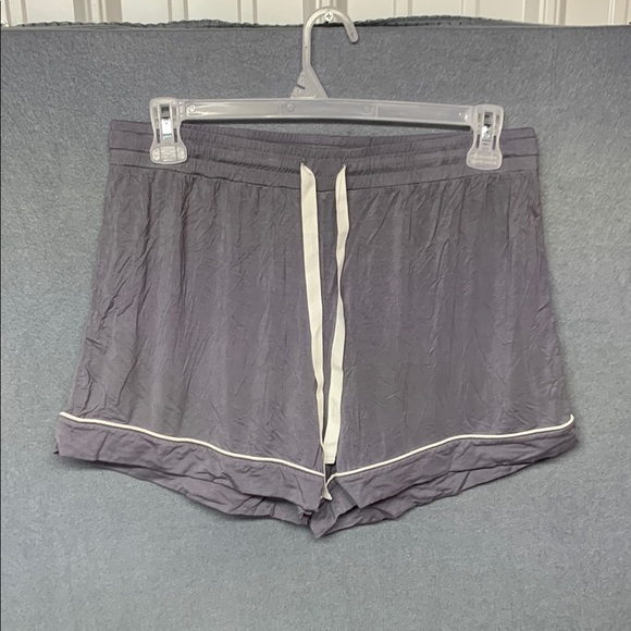 Pants - Womens Gray Lounge Shorts